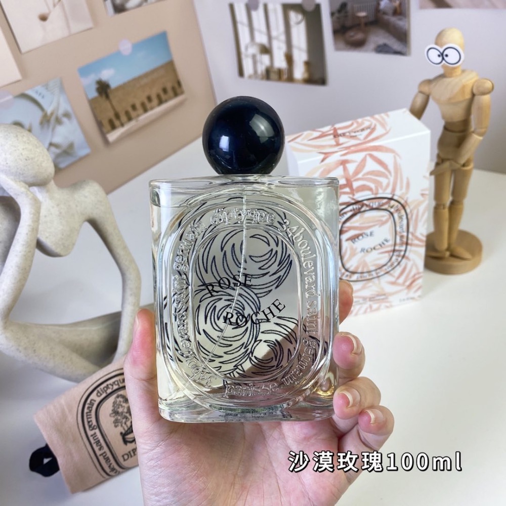 新款蒂普提克大千之蘊系列-沙漠玫瑰100ml，Diptyque Rose Roche, 2024-細節圖2