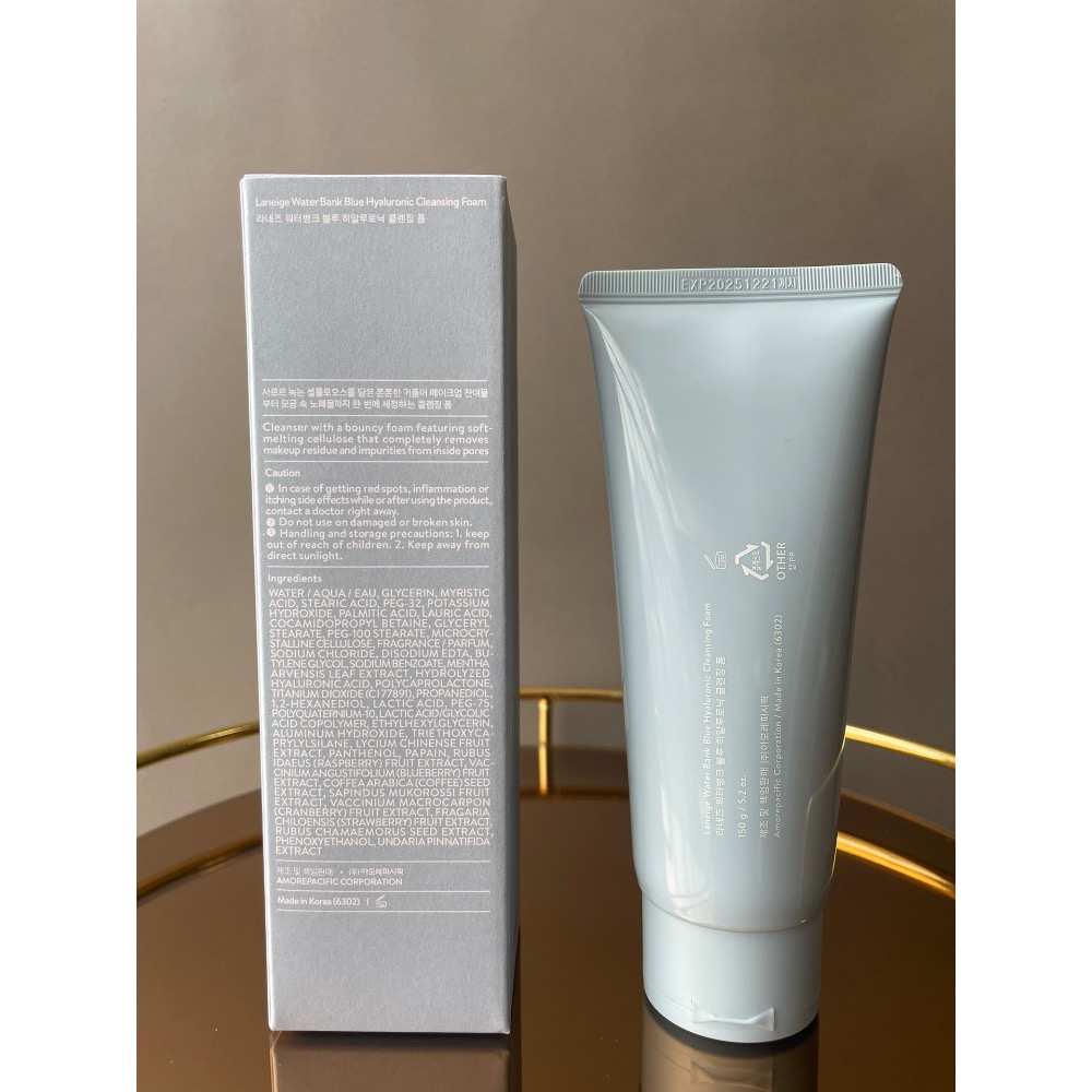 最新版蘭芝洗面奶藍色洗面奶-細節圖2