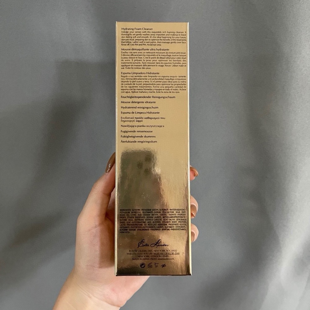 新版雅詩蘭黛白金洗面奶125ml-細節圖2