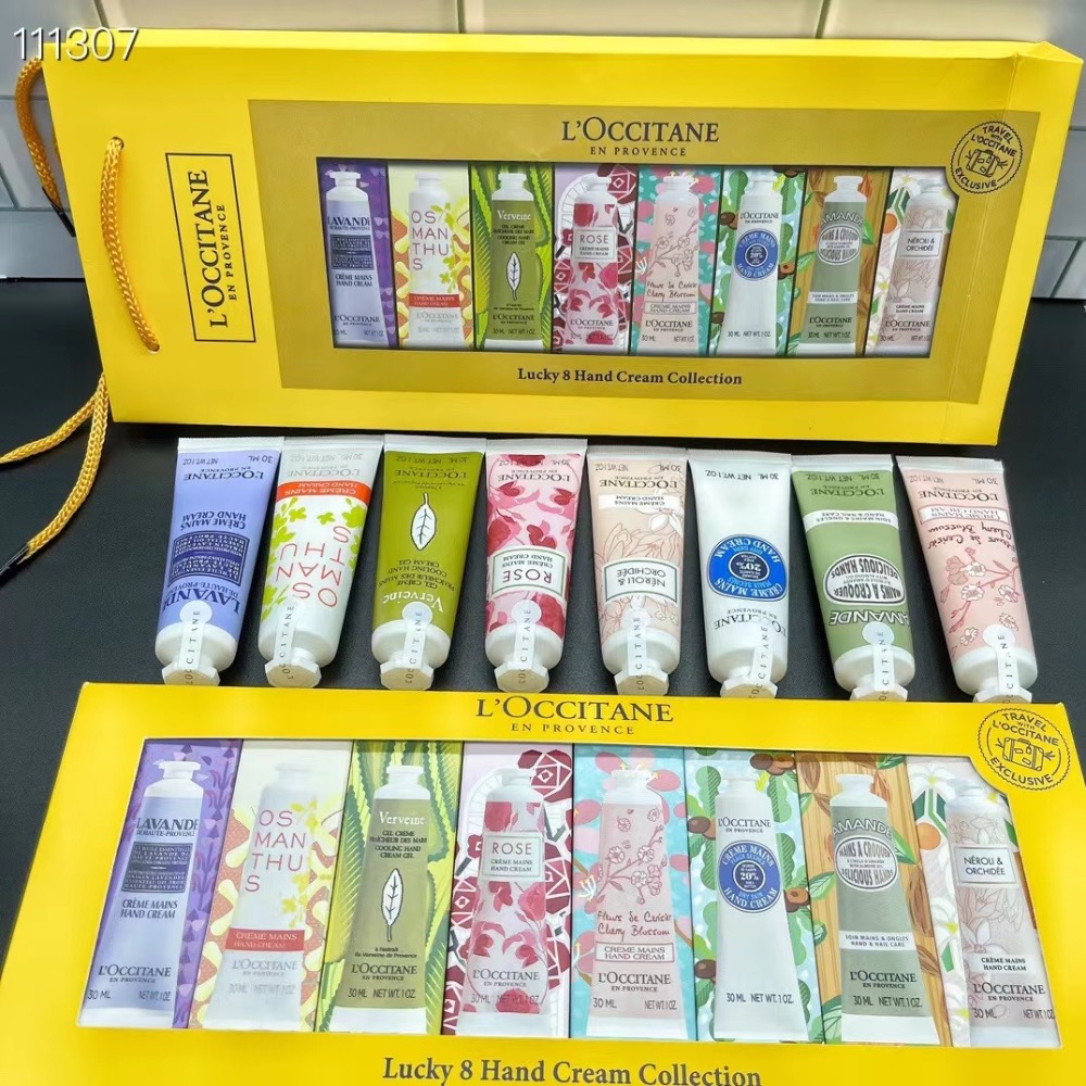 新版新日期歐舒丹護手霜八件套裝 新款（30ml*8支裝）-細節圖3