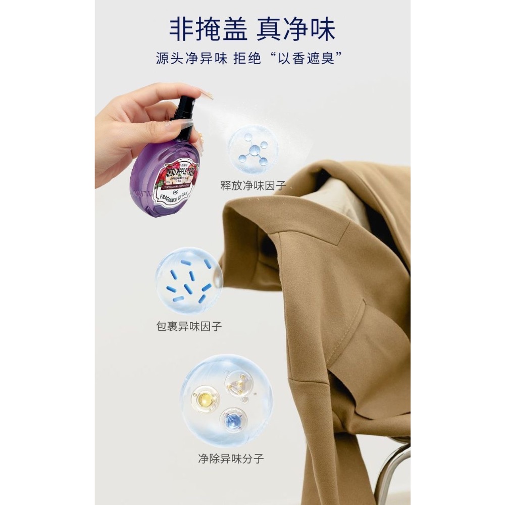 韓國爆款實驗室香水衣物持久香氛噴霧（4味各一）-細節圖3