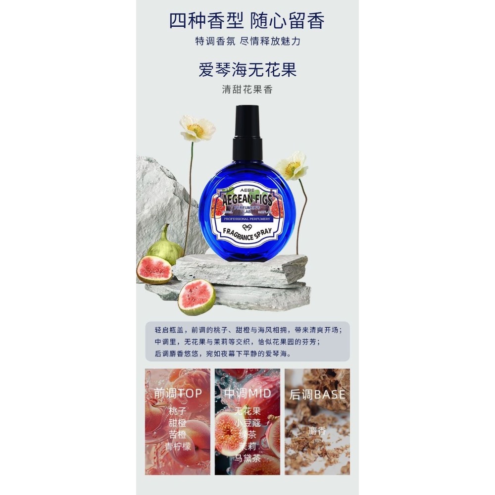 韓國爆款實驗室香水衣物持久香氛噴霧（4味各一）-細節圖4