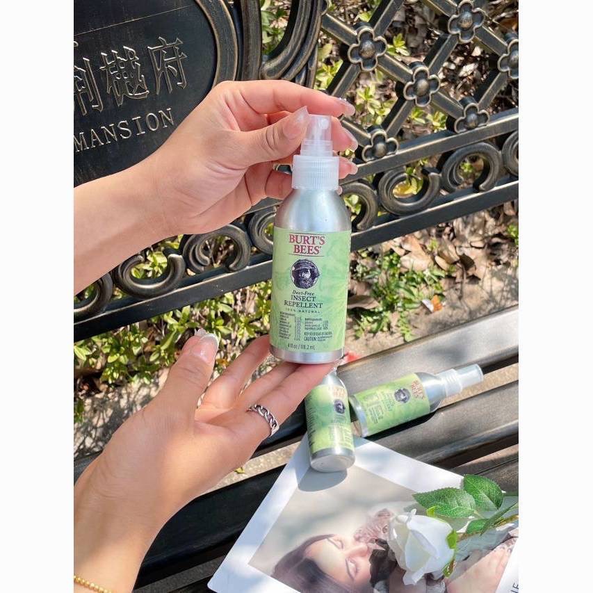 美國Burt’s bees小蜜蜂香茅驅蚊噴霧進口防蚊止癢套裝-細節圖7