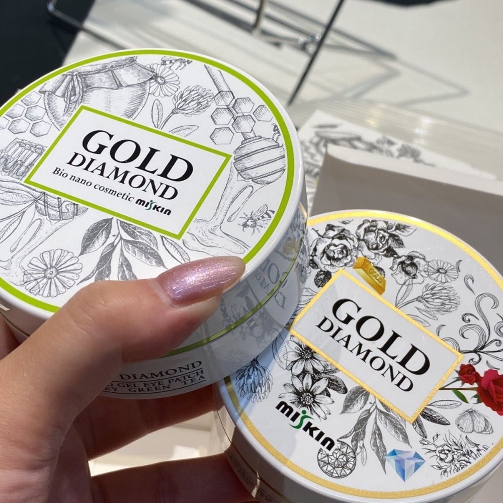 miskin韓國眼膜貴婦抗皺黃金淡化黑眼圈細紋緊致保濕120片/2盒-細節圖3