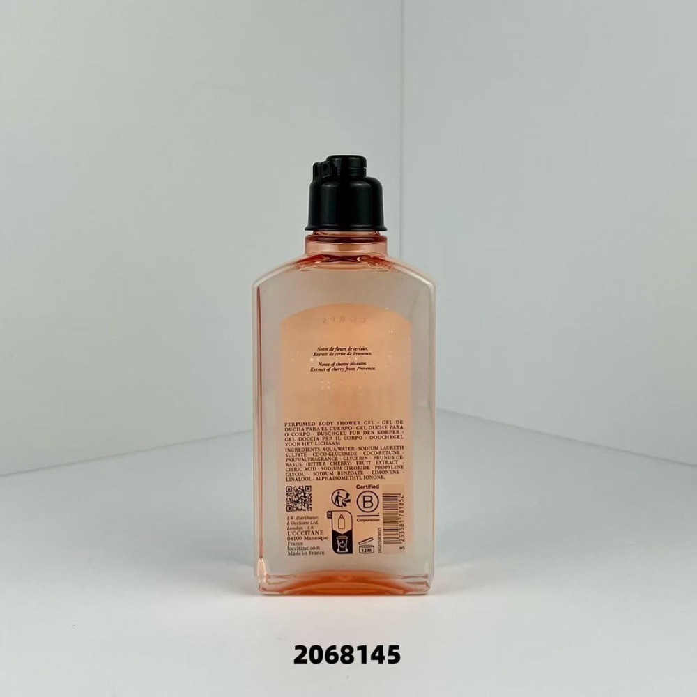 新版歐舒丹櫻花（沐浴露/身體乳 ) 250ML套組-細節圖2