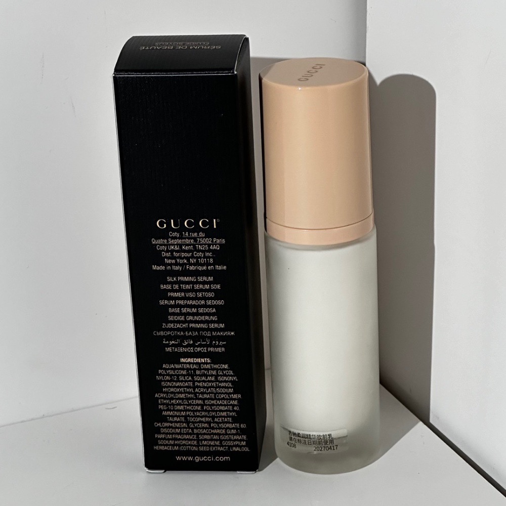 GUCCI古馳絲潤精華妝前乳30ml-細節圖2