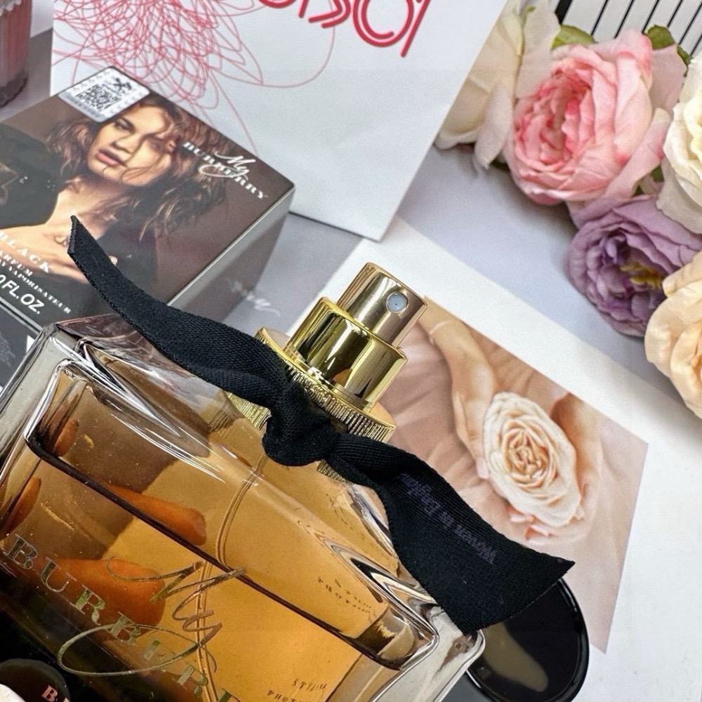 My Burberry Black我的巴寶莉黑色香精版Parfum黑色專屬女士香水90ml-細節圖5
