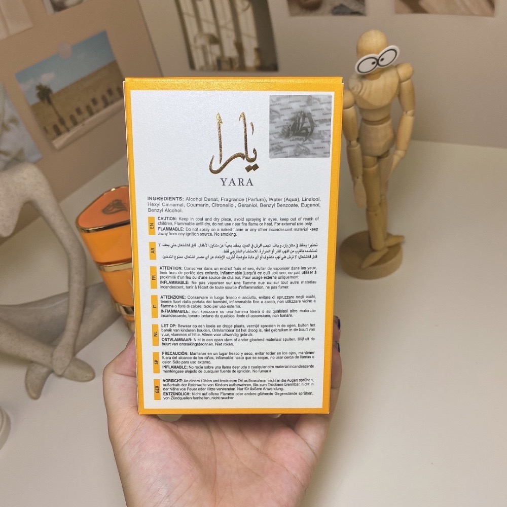拉塔法雅拉黃色100ml  YARA TOUS lattafa中東阿拉伯香水迪拜-細節圖7