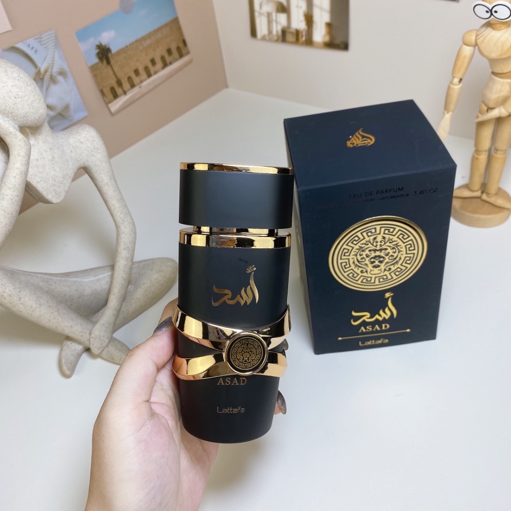 中東拉塔法香香氛黑色阿薩德100ml  lattafa Asad-細節圖2