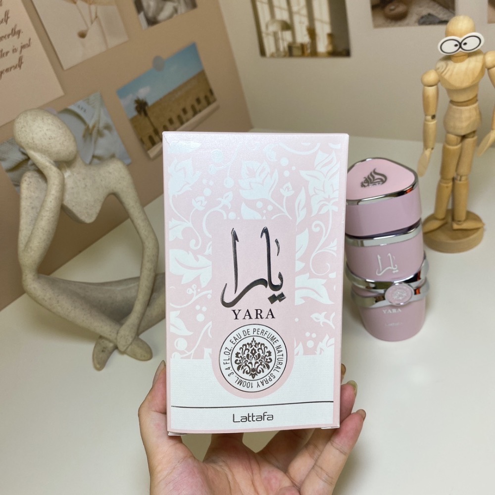 Lattafa yara拉塔法粉色雅拉女士淡香水100ml-細節圖5
