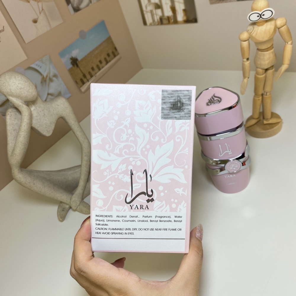 Lattafa yara拉塔法粉色雅拉女士淡香水100ml-細節圖7