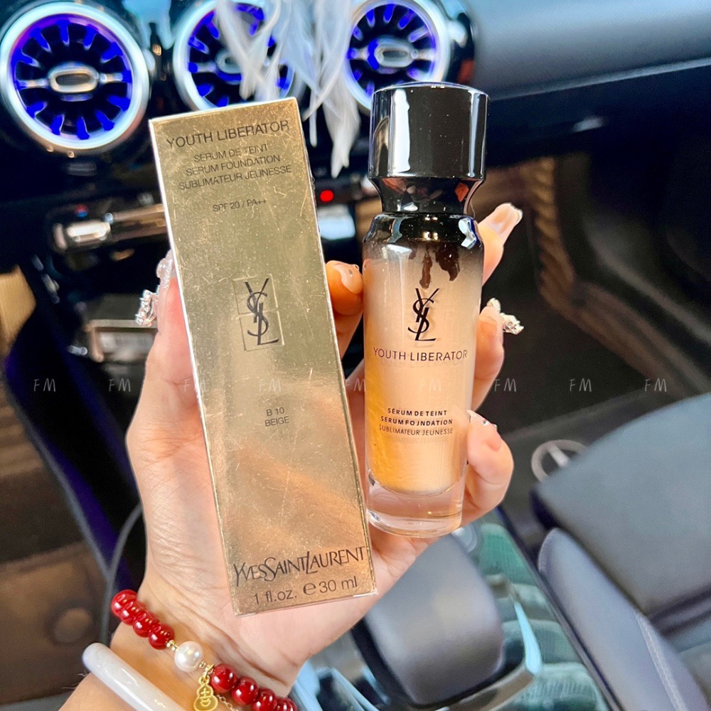 YSL聖羅蘭女神逆齡粉底液30ml💫-細節圖2