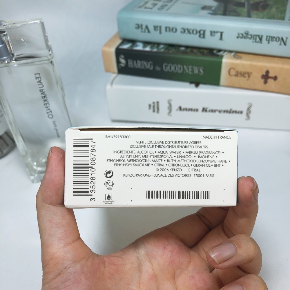 專櫃KENZO凱卓高田賢三L＇eau PAR pour femme水之戀女士香水100ml-細節圖8