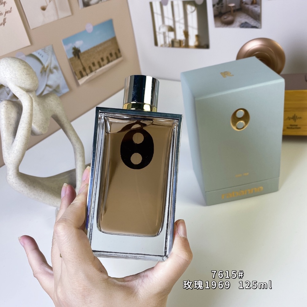 2024合金蓋系列-帕高玫瑰1969  125ml  Rabanne Rose 1969, 2024-細節圖5