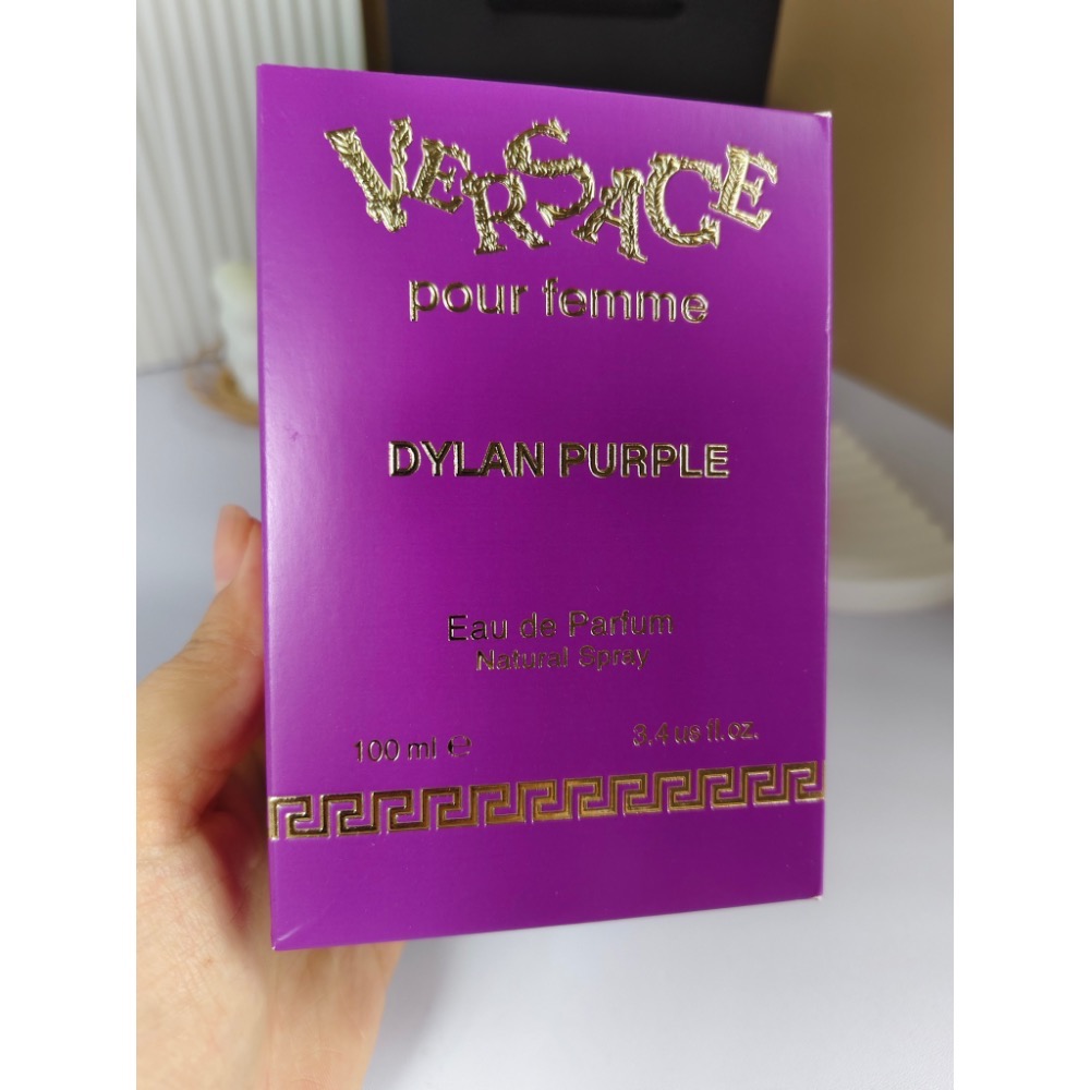 VERSACE範思哲紫色半島記憶海神女士香水海神100ml-細節圖6
