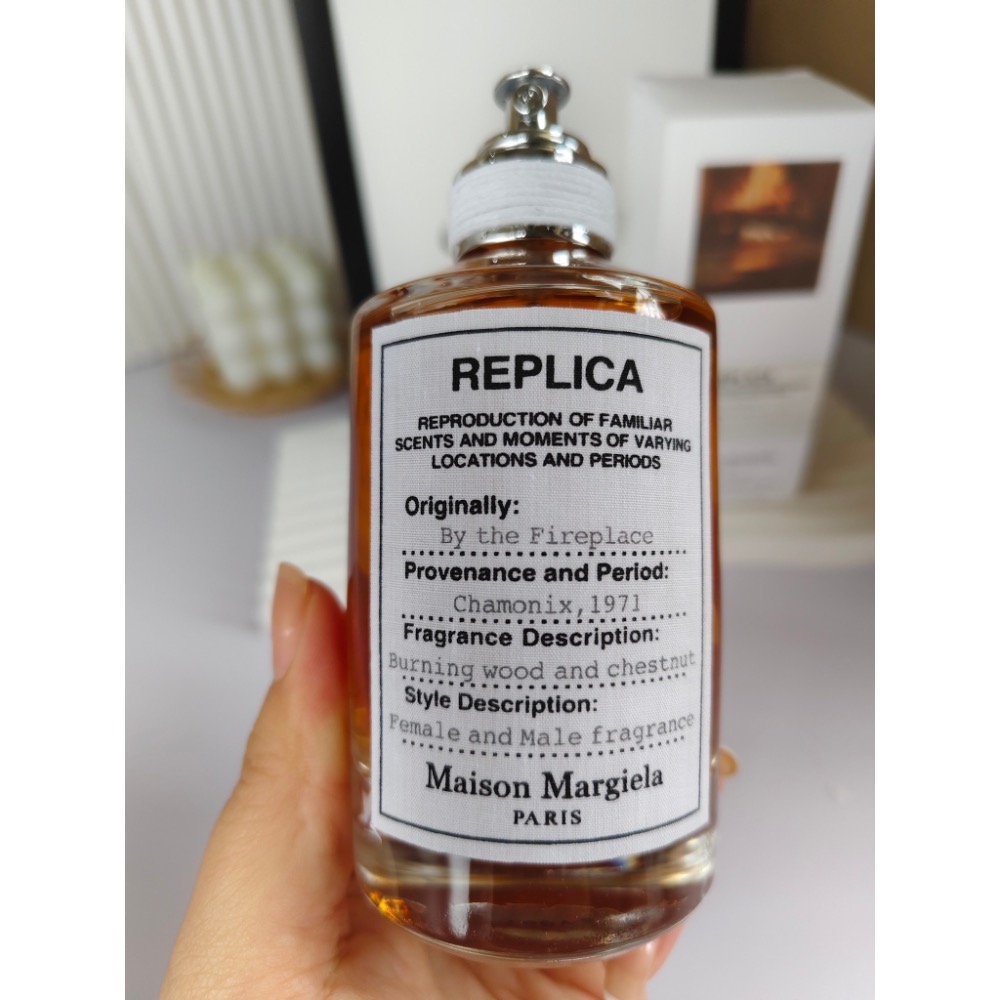 法國MaisonMargiel/馬丁馬吉拉魏瓔珞吳謹言同款香水100ml 壁爐火光-細節圖2
