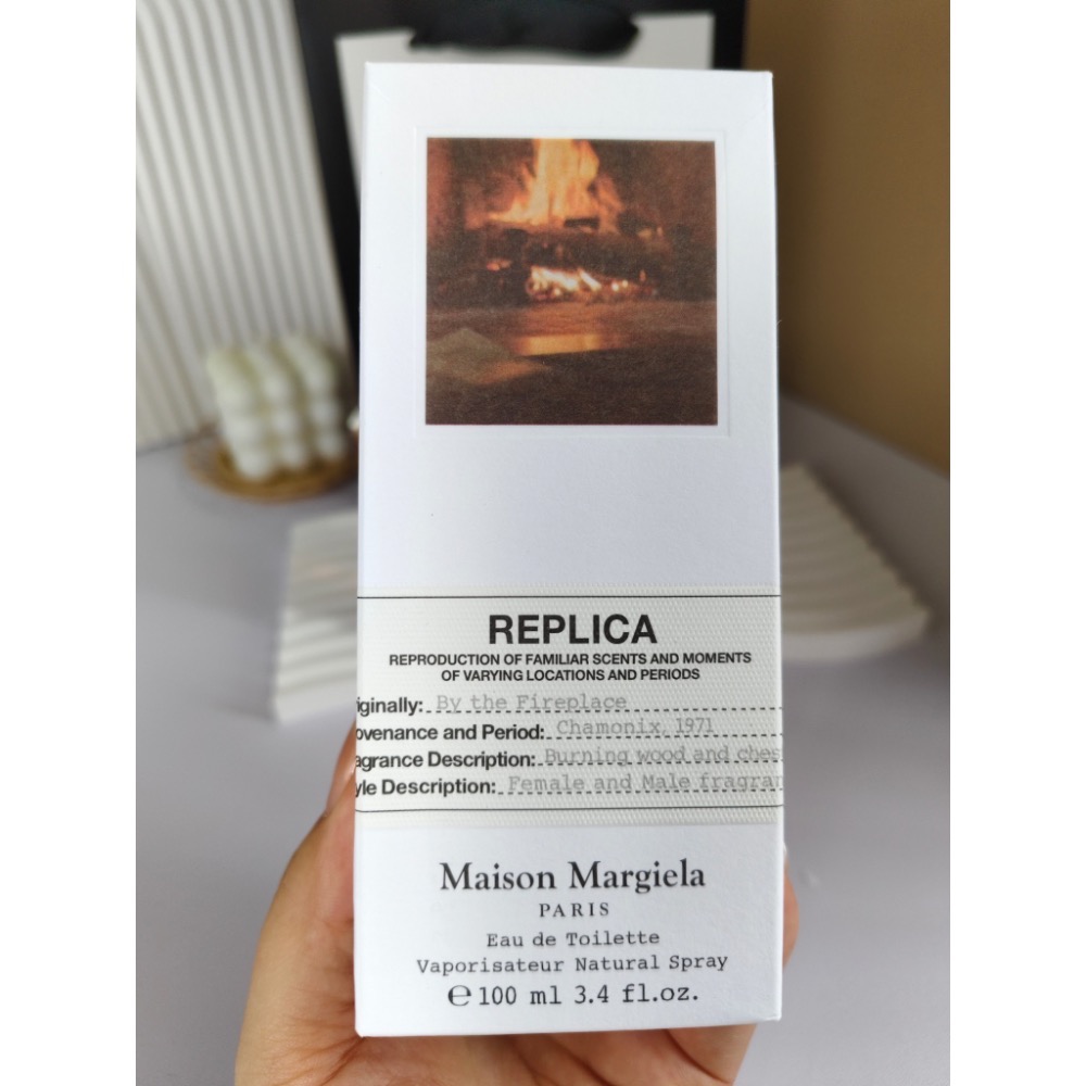 法國MaisonMargiel/馬丁馬吉拉魏瓔珞吳謹言同款香水100ml 壁爐火光-細節圖6
