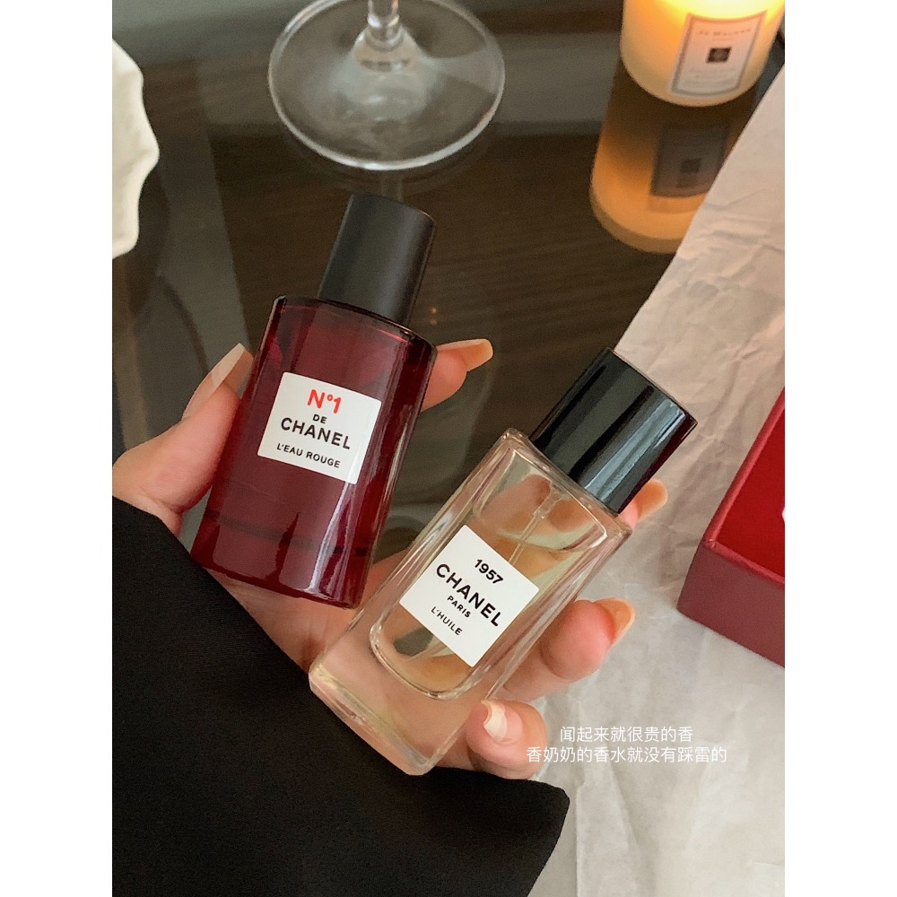 香奈兒𝟑+𝟑中樣香水禮盒-細節圖2