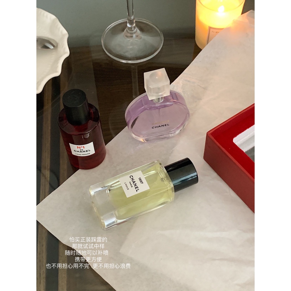 香奈兒𝟑+𝟑中樣香水禮盒-細節圖5