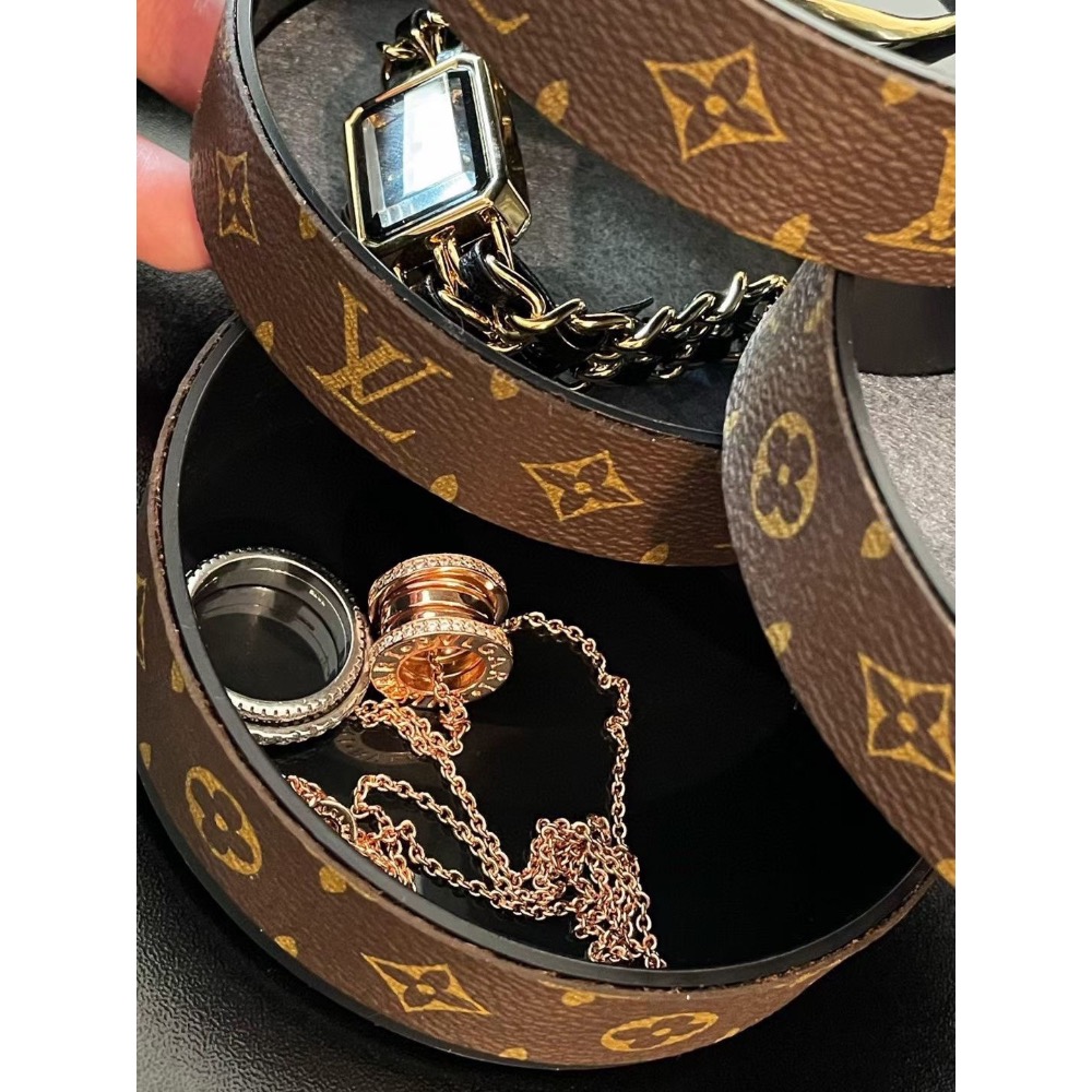 LV首飾收納盒配禮盒-細節圖5