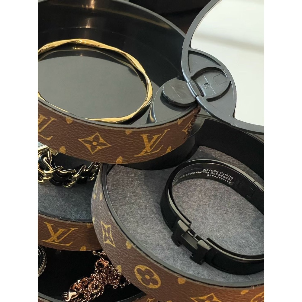 LV首飾收納盒配禮盒-細節圖6