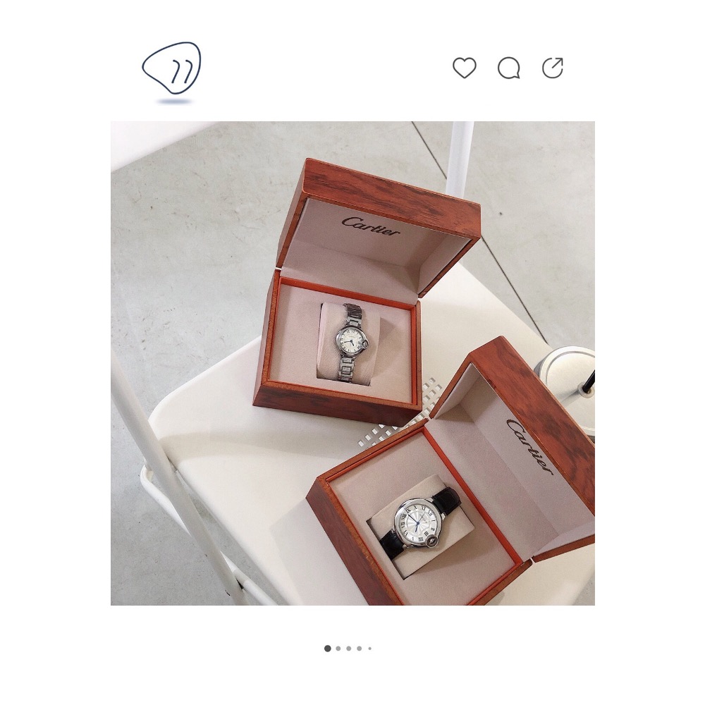 𝐂𝐚𝐫𝐭𝐢𝐞𝐫藍氣球腕表+款式+男女-規格圖6