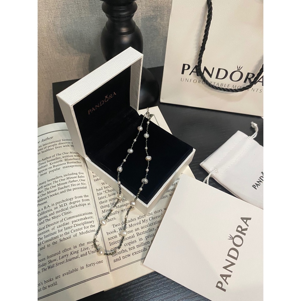 潘家太赫茲石珍珠項鍊配包裝-細節圖3