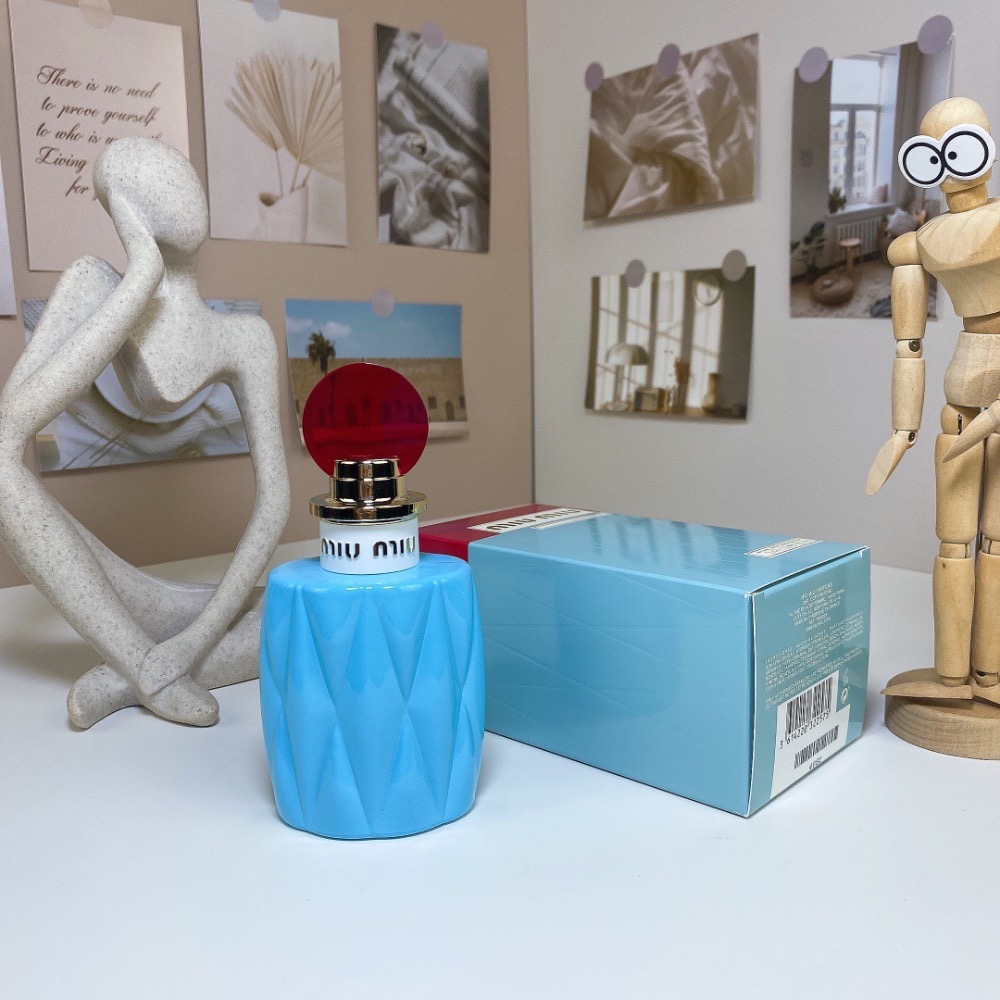 一代紅蓋繆繆100ml  Miu Miu/繆繆 MIUMIU EDP女士香水復古褶皺100ml-細節圖9