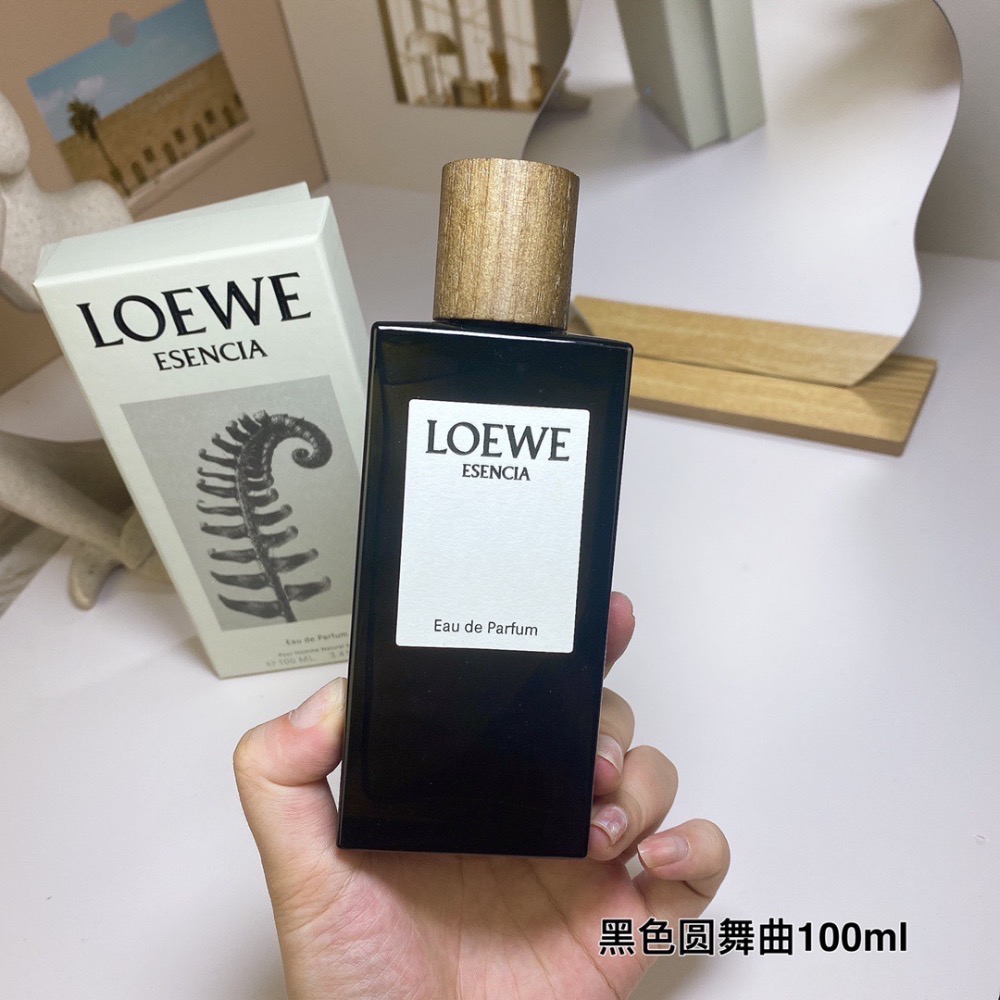 💥LOEWE羅意威ESENCIA黑色圓舞曲EDP  木質香濃香香水100ml-細節圖2