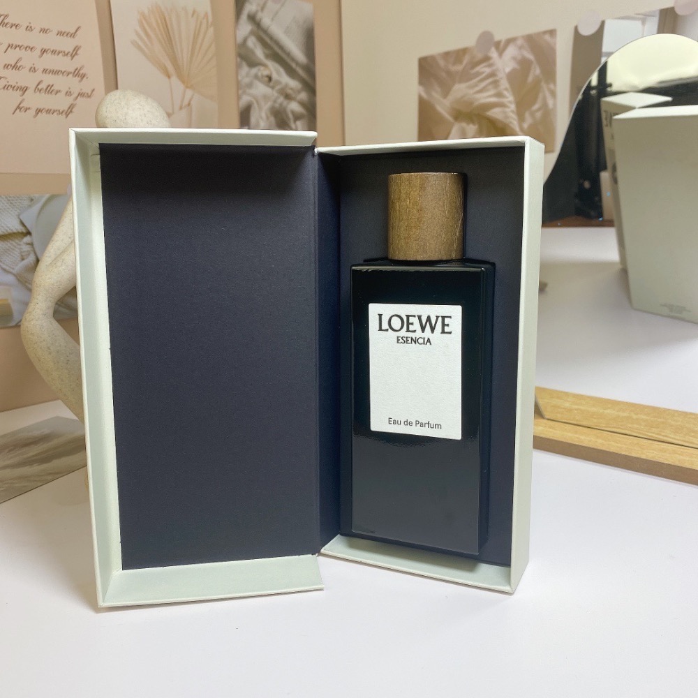💥LOEWE羅意威ESENCIA黑色圓舞曲EDP  木質香濃香香水100ml-細節圖9