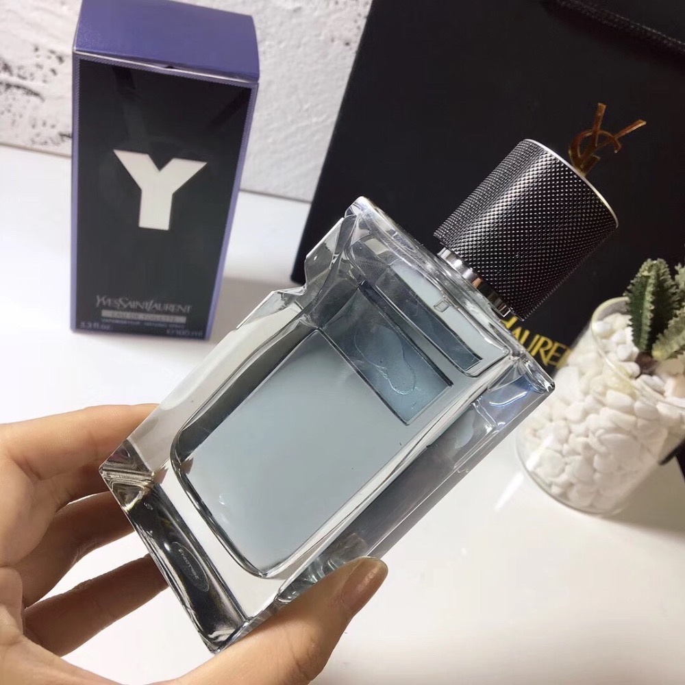 💥YSL聖羅蘭先鋒男士Y香水木質馥奇清新海洋淡香100ml-細節圖3
