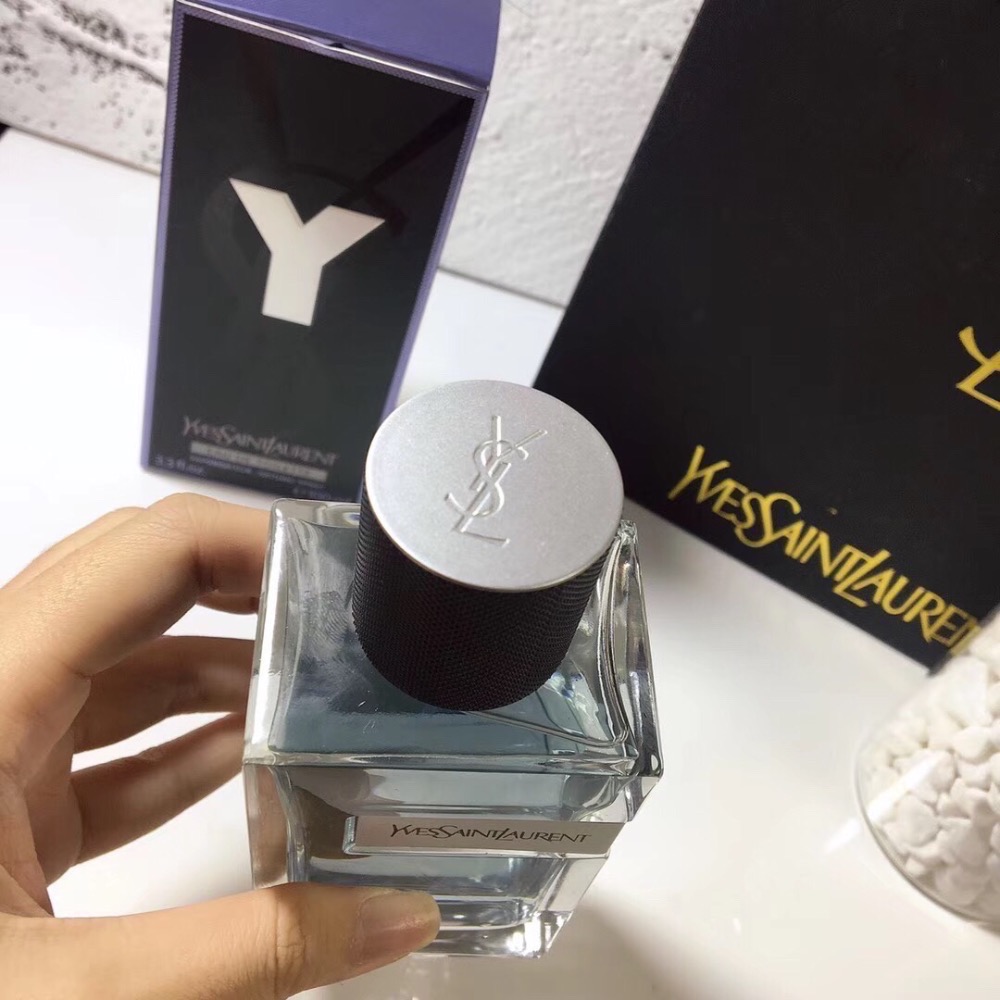 💥YSL聖羅蘭先鋒男士Y香水木質馥奇清新海洋淡香100ml-細節圖5
