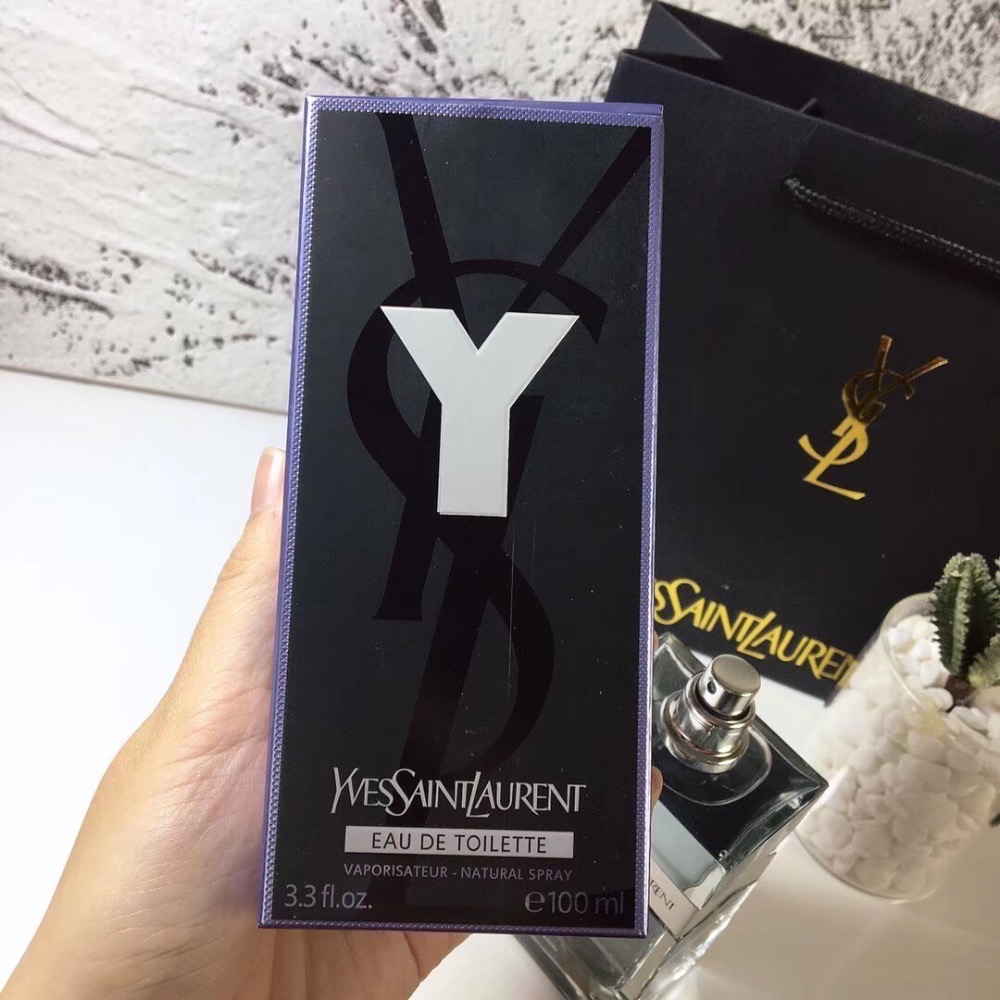 💥YSL聖羅蘭先鋒男士Y香水木質馥奇清新海洋淡香100ml-細節圖8