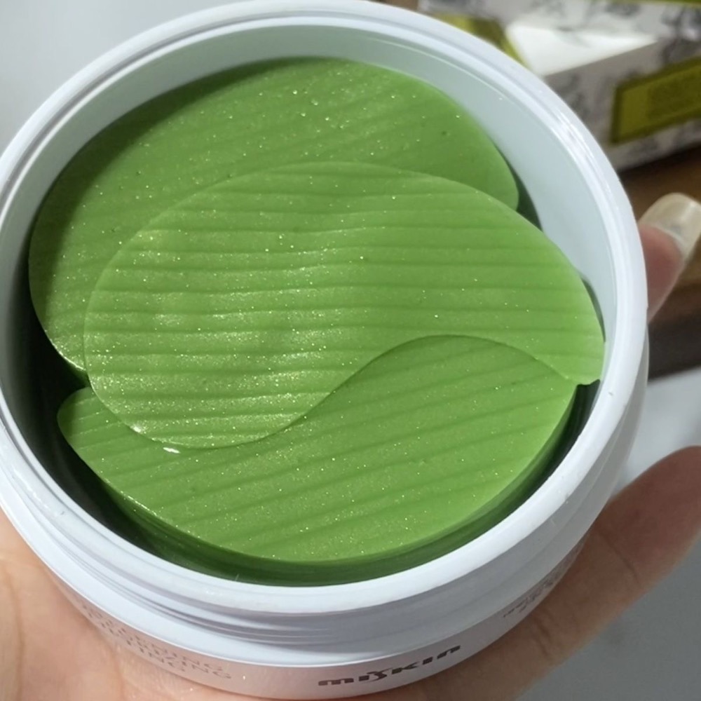 韓國mistin眼膜蜂蜜綠茶/玫瑰黃金（60片/盒）各一盒-細節圖3