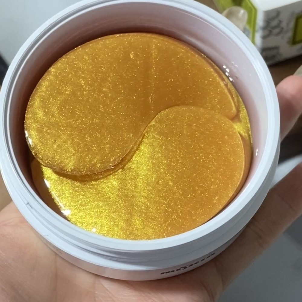 韓國mistin眼膜蜂蜜綠茶/玫瑰黃金（60片/盒）各一盒-細節圖4