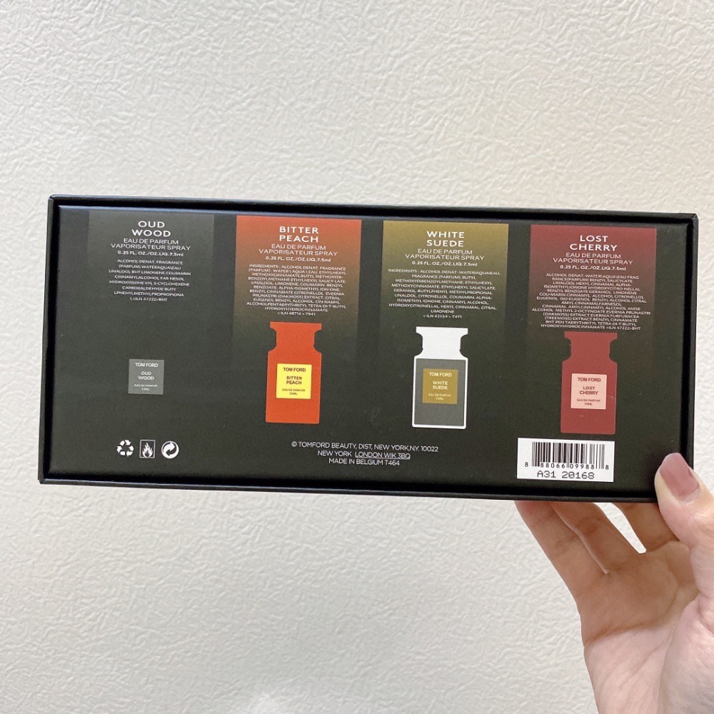 🌸TF新款黑彩禮盒香水小樣4件套-細節圖5