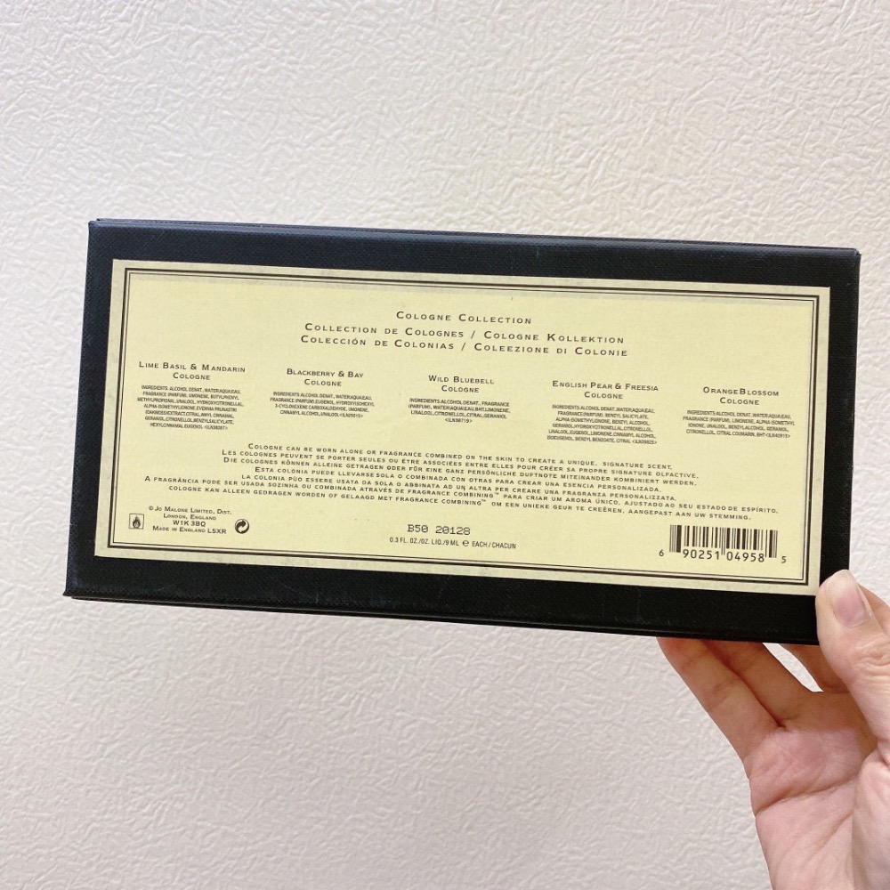 🌸祖馬龍小樣香水禮盒5件套☜5×9ML帶噴頭-細節圖4