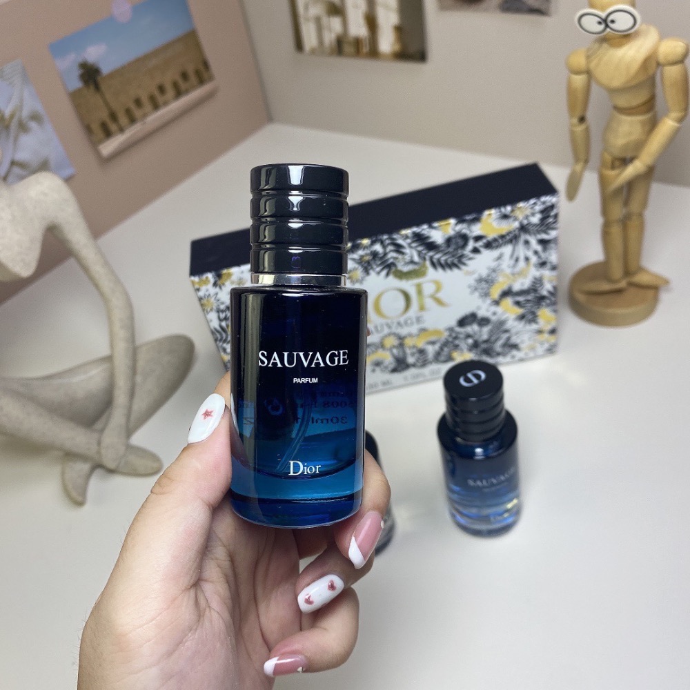 🌸迪奧曠野男士中樣三件套（花盒）30ml×3個，帶噴頭-細節圖4