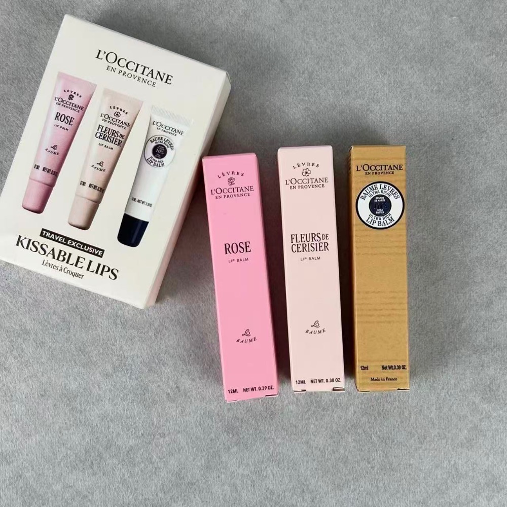 最新版歐舒丹潤唇蜜三件套-細節圖2