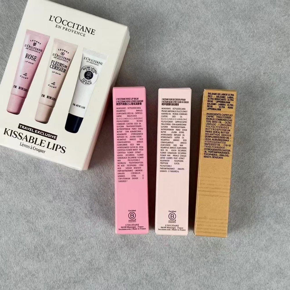 最新版歐舒丹潤唇蜜三件套-細節圖3