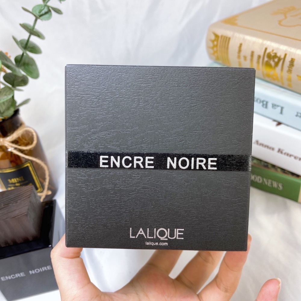 💥Lalique Encre Noire萊儷萊麗墨戀朱墨黑澤木質男士香水持久淡香100ml-細節圖7