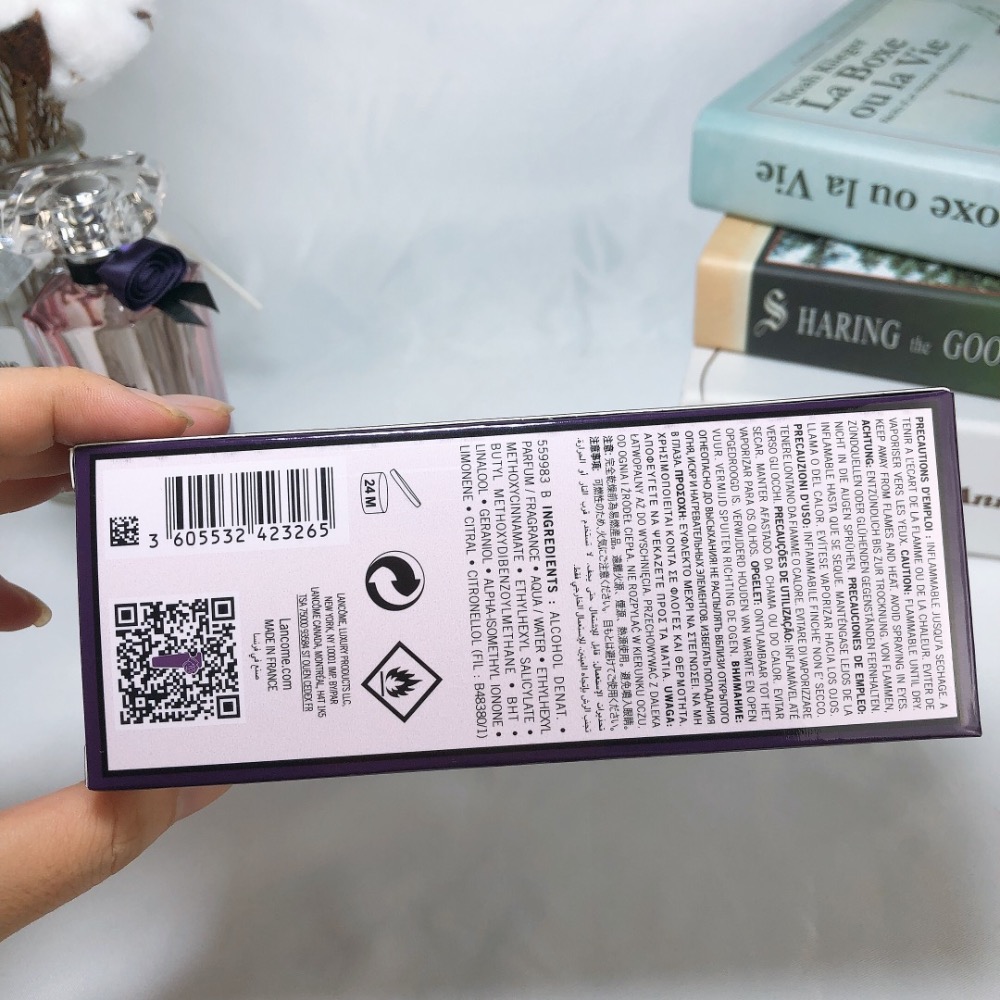 專櫃LANCOME 蘭蔻珍愛午夜玫瑰女士香水75ml-細節圖7