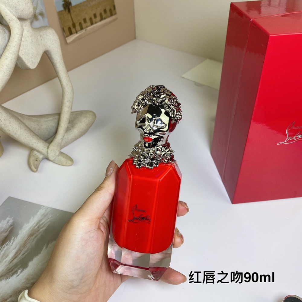 CL蘿蔔丁香水 紅唇之吻90ml  CHRISTIAN LOUBOUTIN  LOUBIKISS EDP 90ml  紅-細節圖2