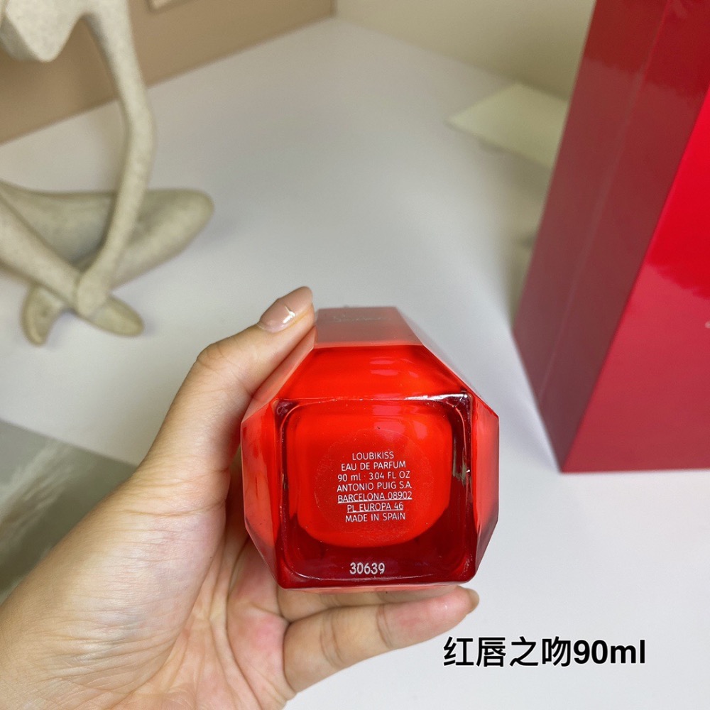 CL蘿蔔丁香水 紅唇之吻90ml  CHRISTIAN LOUBOUTIN  LOUBIKISS EDP 90ml  紅-細節圖3