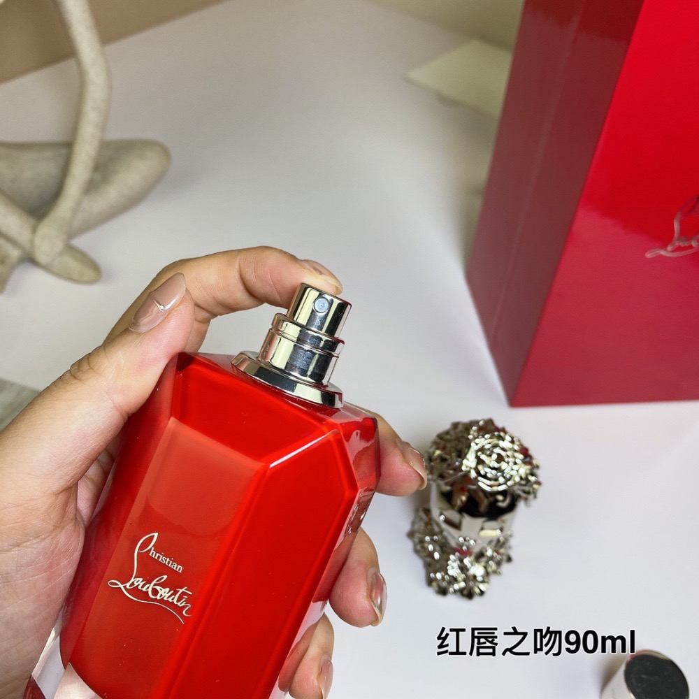 CL蘿蔔丁香水 紅唇之吻90ml  CHRISTIAN LOUBOUTIN  LOUBIKISS EDP 90ml  紅-細節圖4