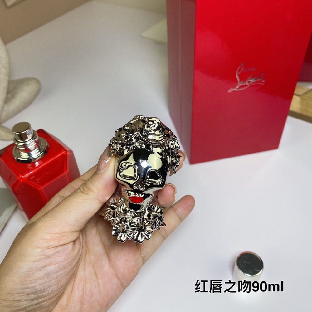 CL蘿蔔丁香水 紅唇之吻90ml  CHRISTIAN LOUBOUTIN  LOUBIKISS EDP 90ml  紅-細節圖5