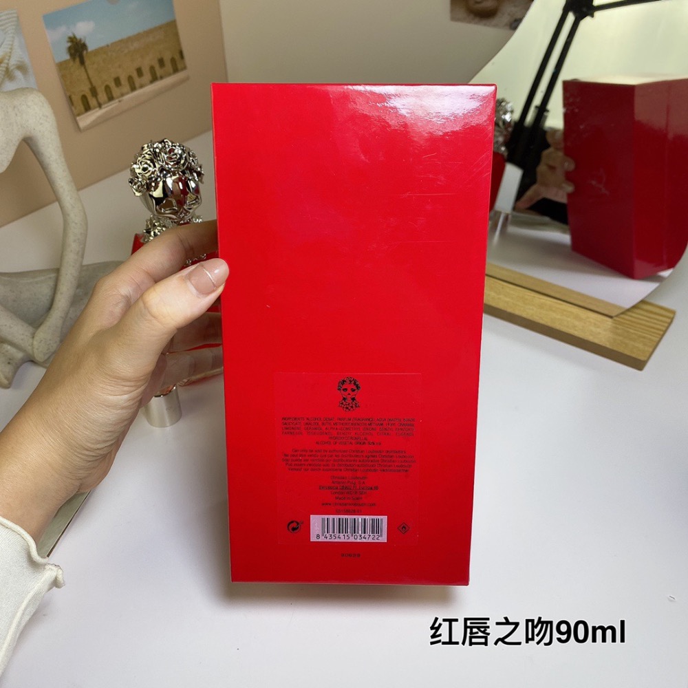 CL蘿蔔丁香水 紅唇之吻90ml  CHRISTIAN LOUBOUTIN  LOUBIKISS EDP 90ml  紅-細節圖7