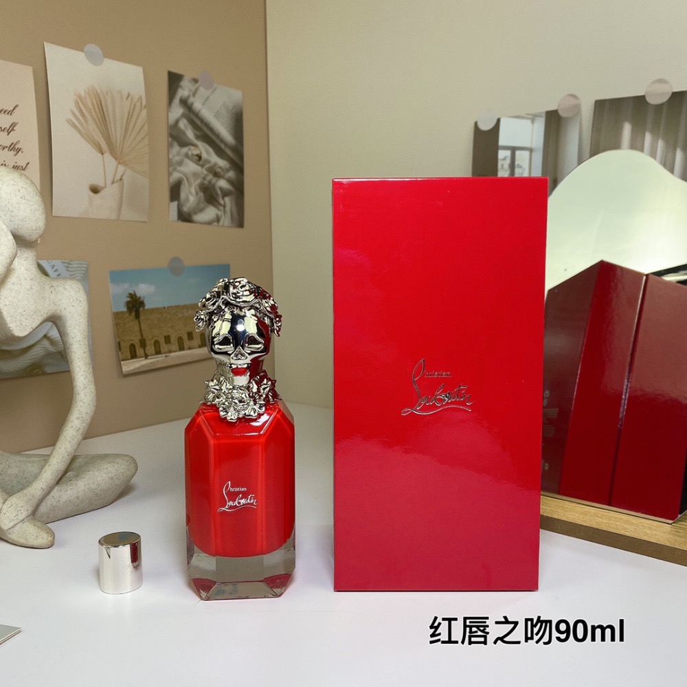 CL蘿蔔丁香水 紅唇之吻90ml  CHRISTIAN LOUBOUTIN  LOUBIKISS EDP 90ml  紅-細節圖9