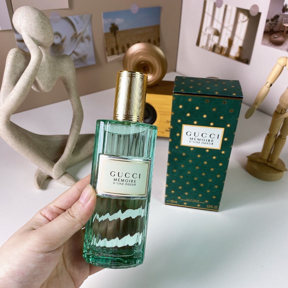 古馳綠色氣味記性100ml  Gucci Memoire d＇une Odeur, 2019-細節圖2
