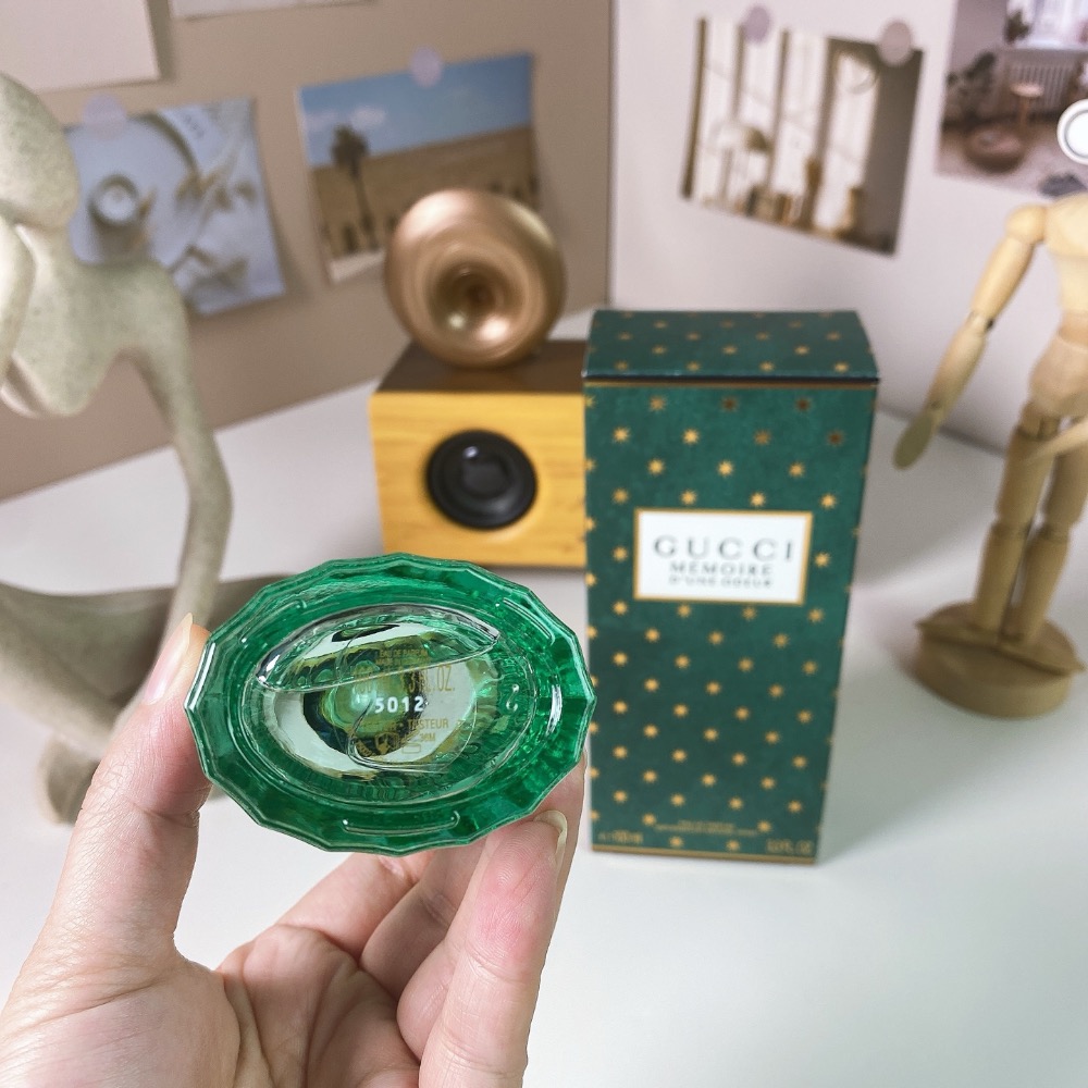 古馳綠色氣味記性100ml  Gucci Memoire d＇une Odeur, 2019-細節圖4